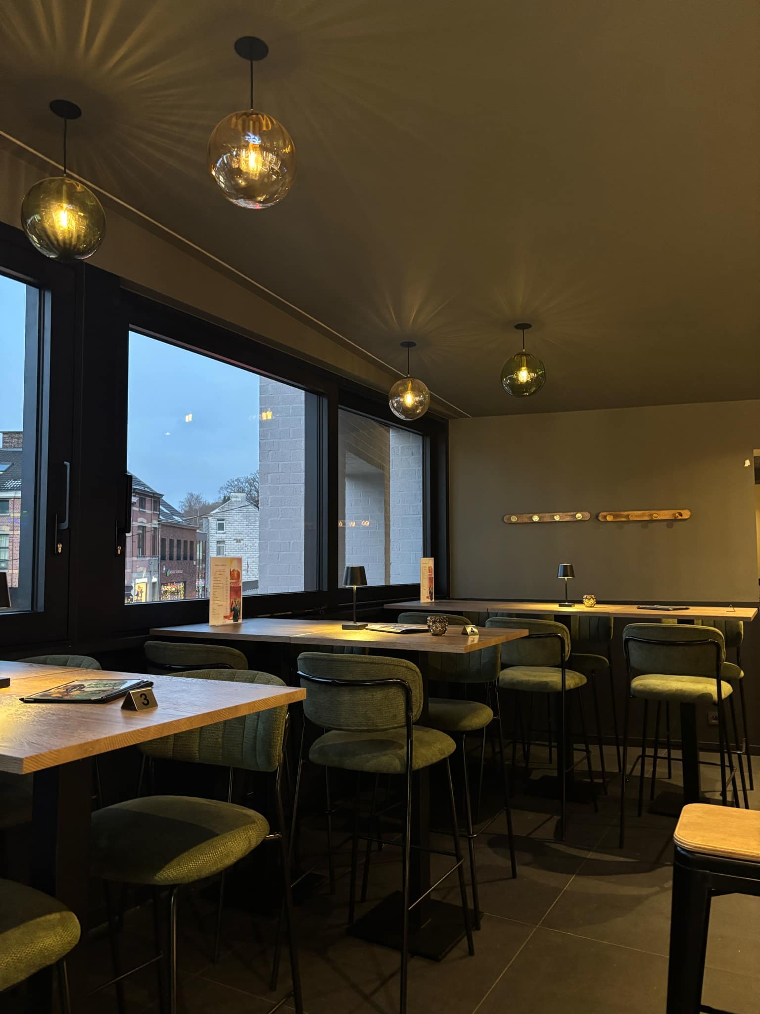 Intérieur du restaurant