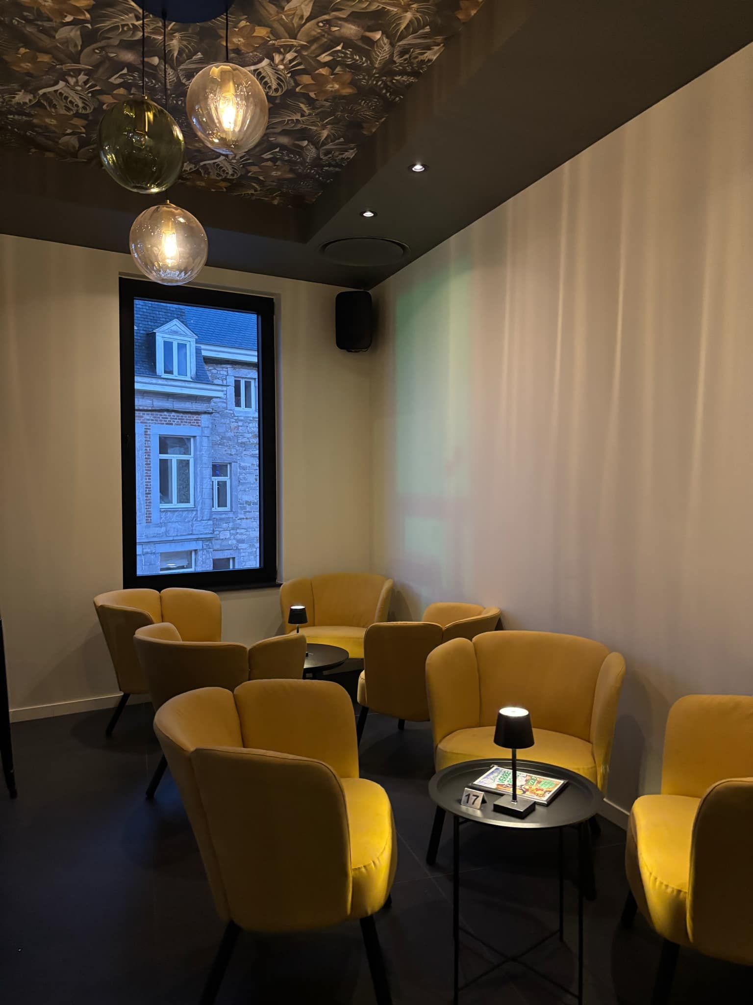 Intérieur du restaurant