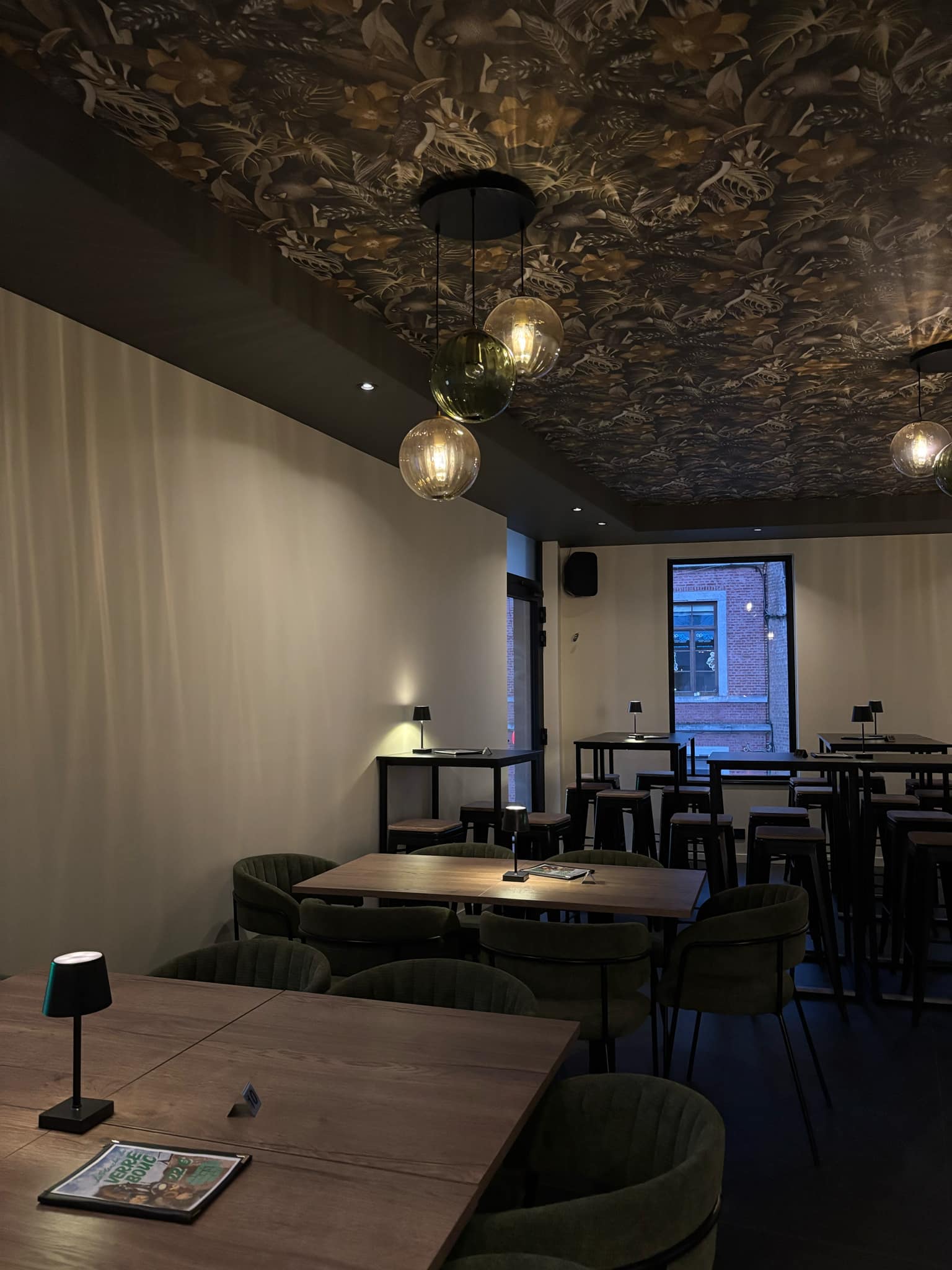 Intérieur du restaurant