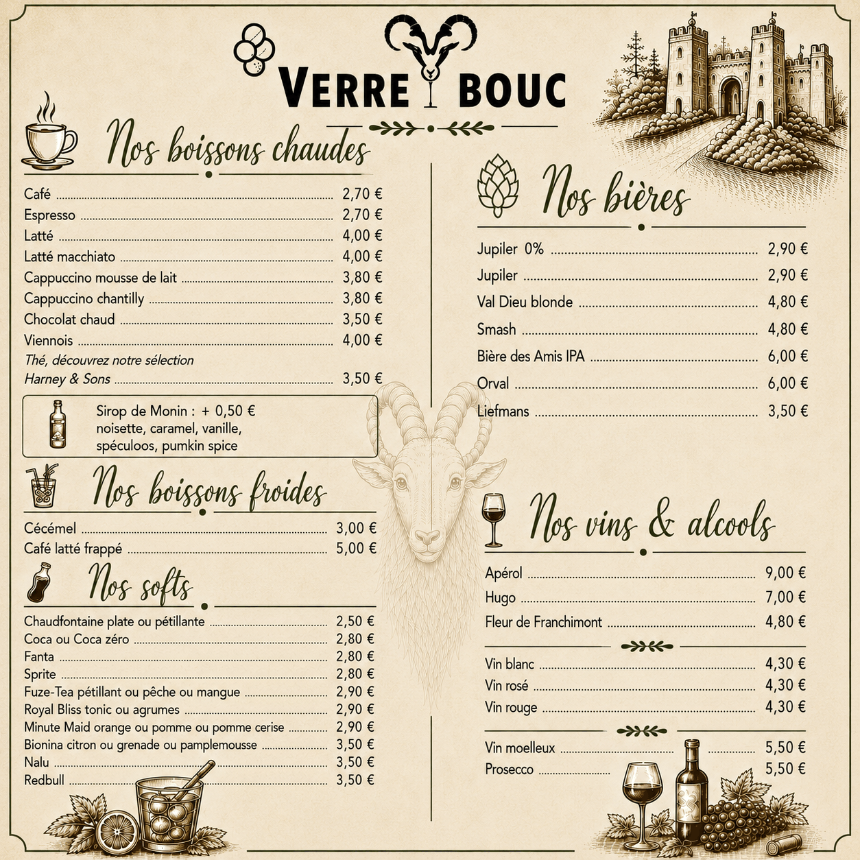 Menu - Page 2